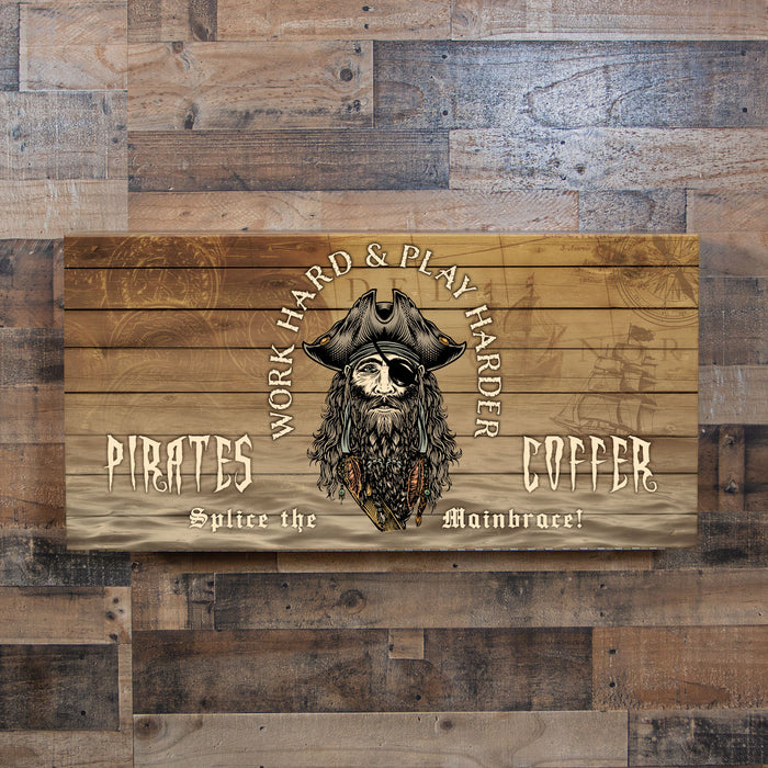 MURPHY WALBAR™ - Customizable Pirate Design - Multiple Options Available - Handcrafted in USA