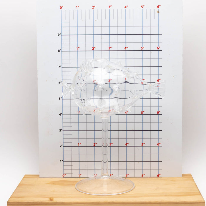 BarConic® Puffer Fish Glass w/straw
