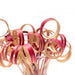Ring Bamboo Cocktail Picks - 100 Pack - Red