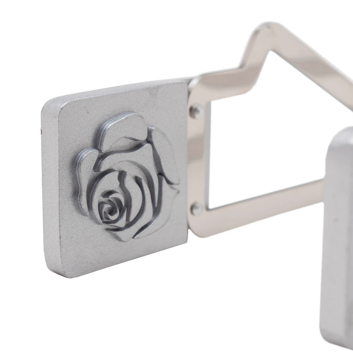 BarConic® Ice Shaped Tong with Rose Design