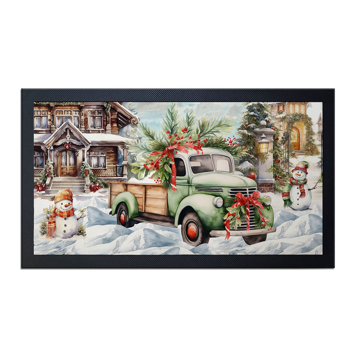 Christmas Service Mats / Place Settings - Vintage Farmhouse Truck