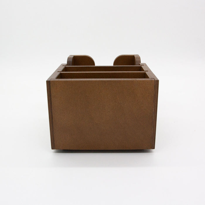 Wooden Bar Top Napkin Caddy - Stain