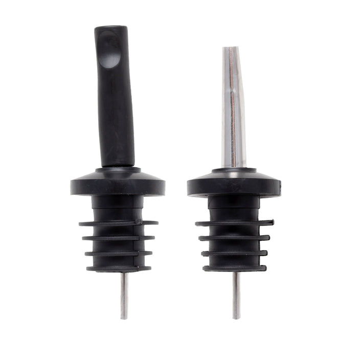 BarConic® Stainless Steel Pourer w/ Dust cap - 6 pack - COLOR OPTIONS