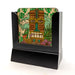 Wooden Coasters - Tiki Men - Set of 4 w/ Coaster Caddy