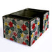 Wooden Bar Caddy - Tropical Floral