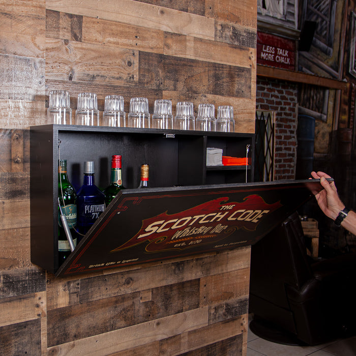 Murphy WalBAR™ - CUSTOMIZABLE Whiskey Design - Handcrafted in USA
