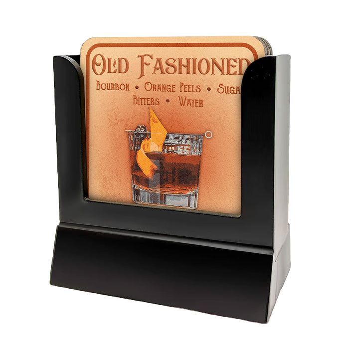 Wooden Coasters - Old Fashioned