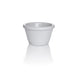 BONE - 1 ½ oz. Fluted Melamine Ramekin - 12 / pack