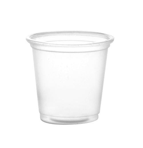 BarConic® Drinkware - Clear Plastic Cup - 1 ounce