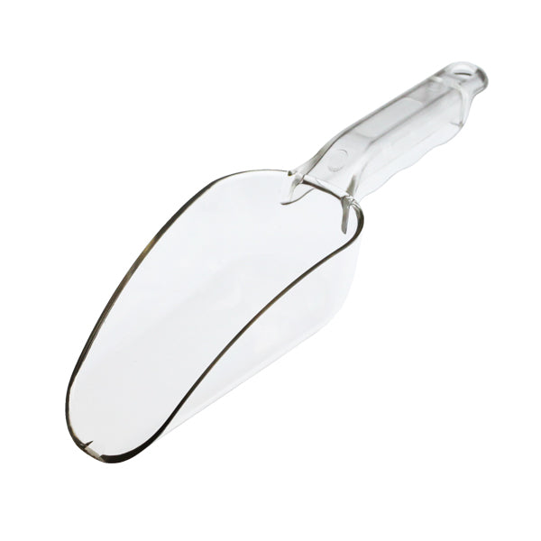 12oz BarConic® Clear Plastic Ice Scoop