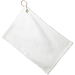 15'' x 25'' White Bar Towel With Hook