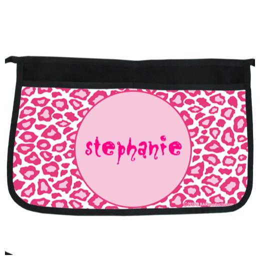 Pink Leopard Two-Pocket Custom Kolorcoat™ Server Apron