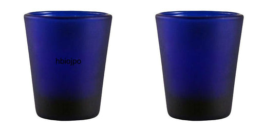 1.75oz Custom BarConic® Dark Blue Frosted Shot Glass