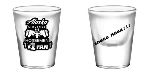 Customized BarConic® 1 ounce Thick Base Clear Shot Glass