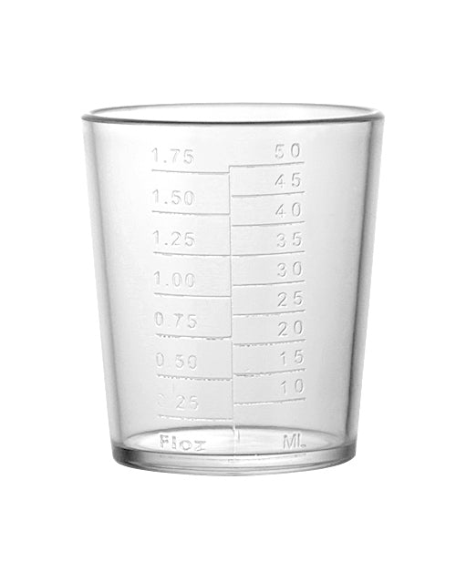 Choice 16 oz. Clear Polycarbonate Plastic 3-Piece Cobbler Cocktail Shaker