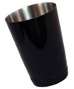 Cocktail Shaker Tin - Weighted 16 Ounce - Black