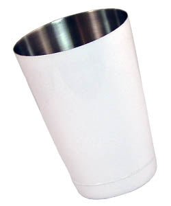 Cocktail Shaker Tin - Weighted 16 Ounce - White