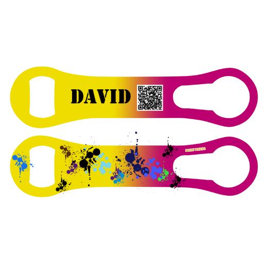 Kolorcoat™ V-Rod® Opener - Gradient Yellow to Pink