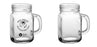 12 oz Custom BarConic® Mason Jar with Handle