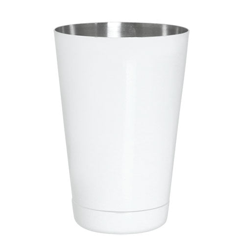 WHITE - Powder Coated 18 oz. Weighted Cocktail Shaker