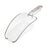 24oz BarConic® Clear Plastic Ice Scoop