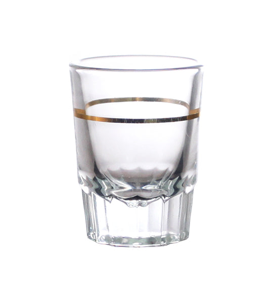 VD Glass Shot Glass w/ 60 ml & 30 ml 1oz & 2oz Line Marks - Sprogear