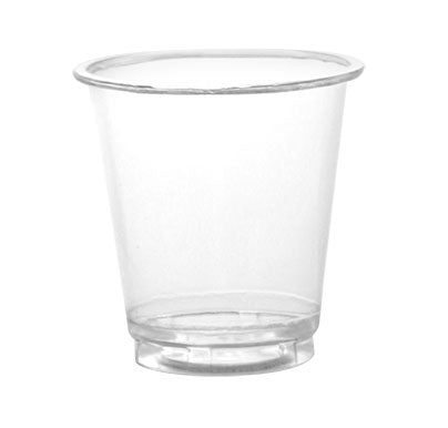 BarConic® Plasticware - 3 ounce Clear Plastic Cup