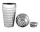 Cocktail Shaker - 3 Piece Beehive - Stainless Steel w/ Size Options
