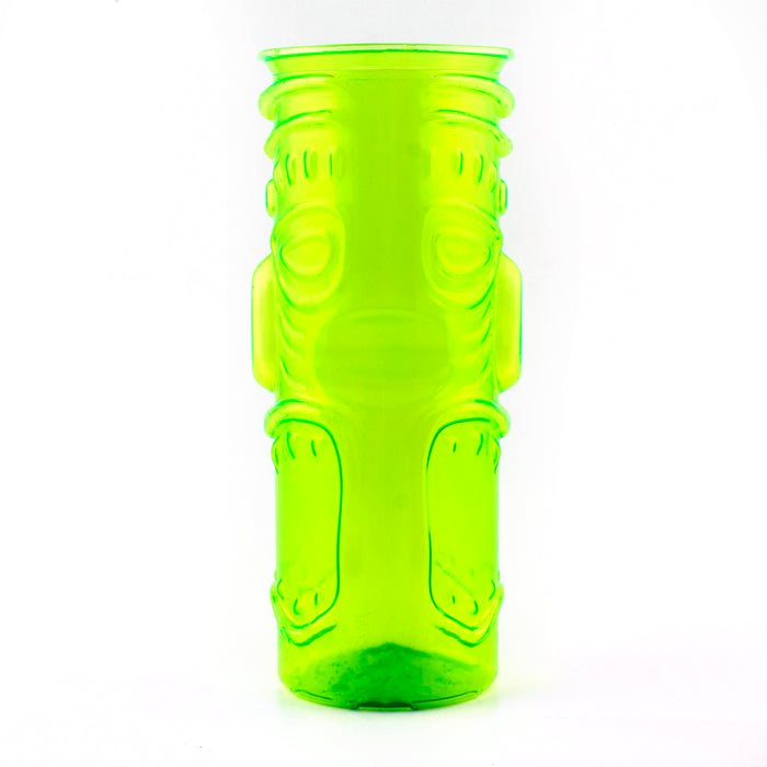 Green Plastic Tiki Cup - 32 ounce