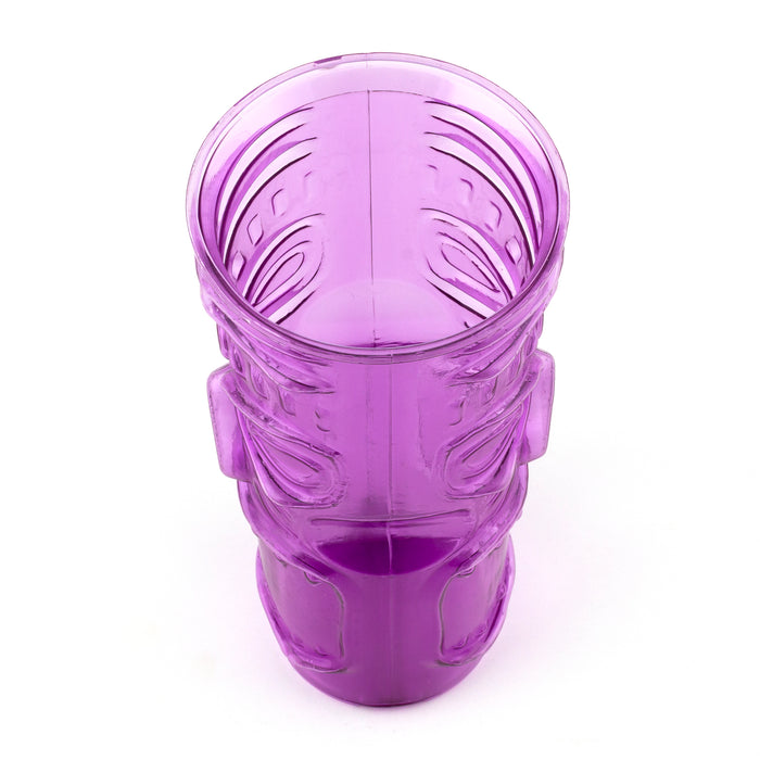 Purple Plastic Tiki Cup - 32 ounce