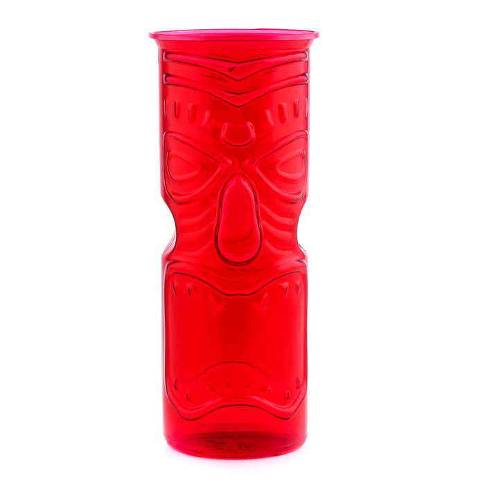 Red Plastic Tiki Cup - 32 ounce