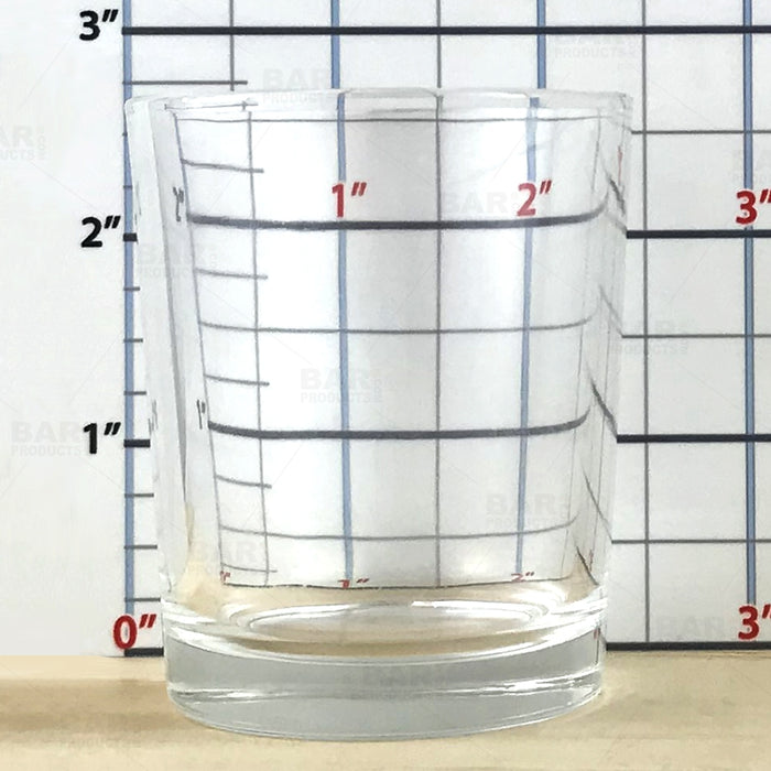 Handy 3 Clear Measurement Shot Glass