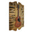 3D Wooden Guitar Tavern Sign - Live Music Nightly - Angle View