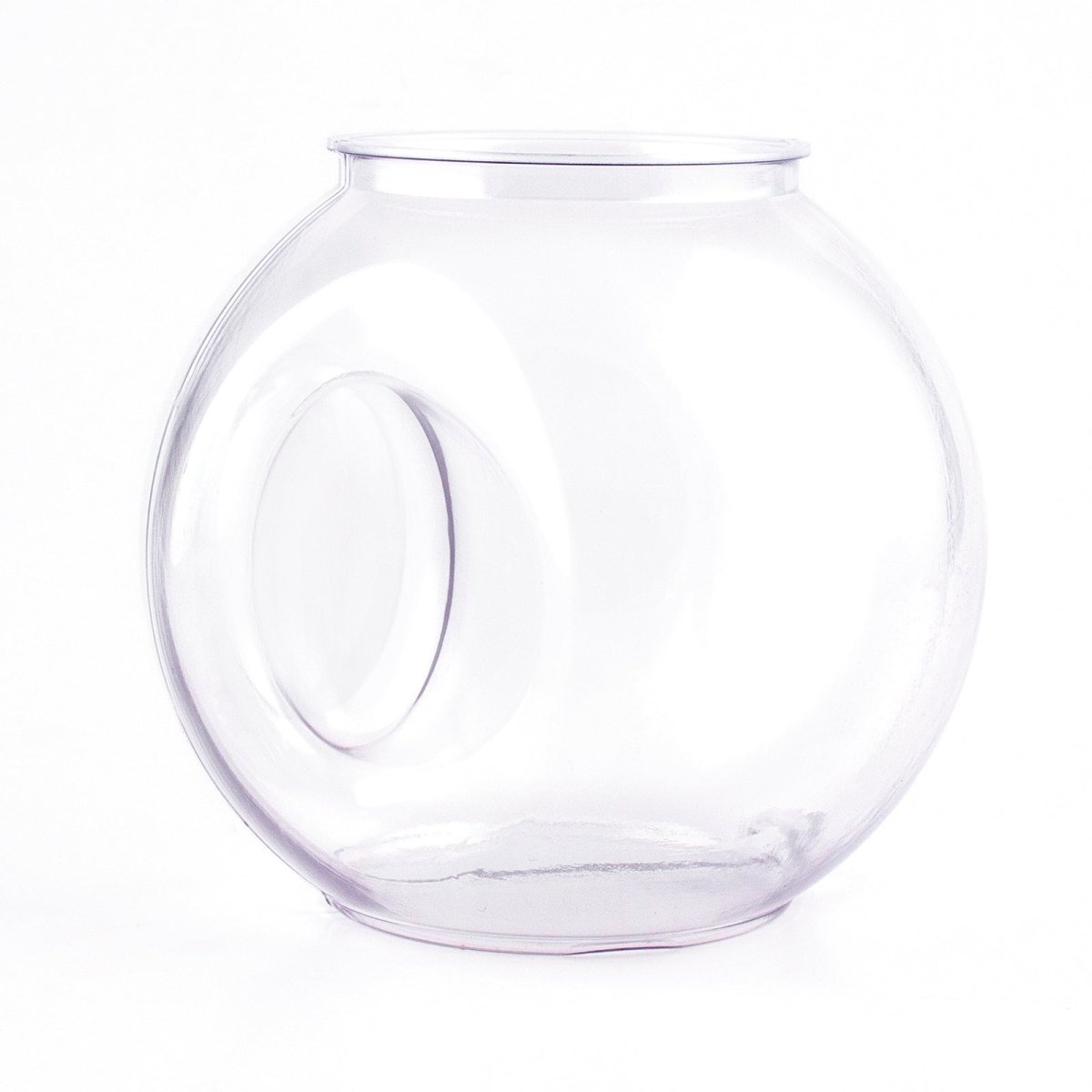 cocktail fish bowl accessories Plastic Fishbowl With Handle - 40 ounce