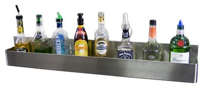 Back Bar Speed Rails Bar Speed Rails - Single - Length Options — Bar Products