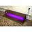 LED Counter Caddies™ - Walnut-Stained Straight Shelf - Liquor/Wine Bottle Display - 24" Length