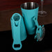 Mint Blue 4 piece Bar Set with V rod