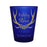 CUSTOMIZABLE - 1.5oz Blue Frosted Shot Glass - Antlers