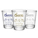CUSTOMIZABLE - 1.75oz Clear Wedding Shot Glass - Cheers - Bar Products - Glassware