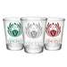 CUSTOMIZABLE - 1.75oz Clear Wedding Shot Glass - Crest (Version 1) - Bar Products - Glassware