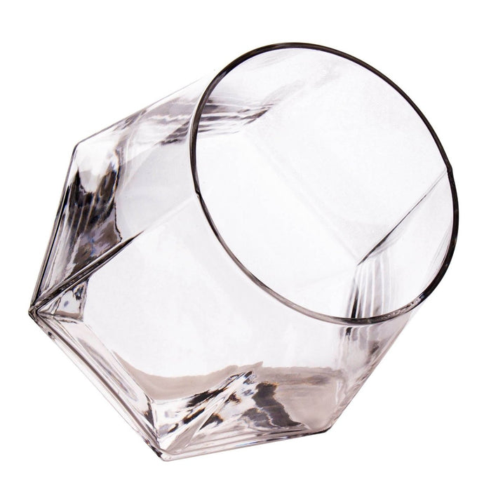 Diamond Rocks Glass BarConic® Diamond Shape Rocks Glass -10 ounce - (Quantity Options ...