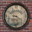 Custom Wood Barrel Top Clock - Vintage Imports