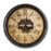 Large Vineyard Roman Numeral Wood Barrel Top Clock
