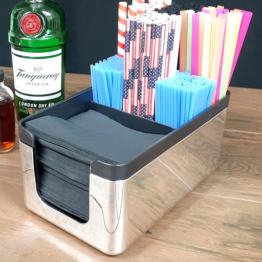 BarConic® Deluxe 2 piece Napkin Caddy - Color Options