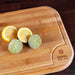 Bamboo Cutting Board - Rounded - 18" x 12"