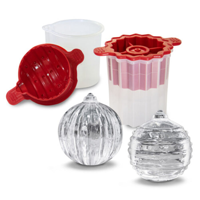 Christmas Ornament Ice Ball Molds - Design & Set Options — Bar Products