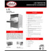 CMA LOW TEMP UNDER COUNTER GLASSWASHER WITH CHEMICAL SANITIZING