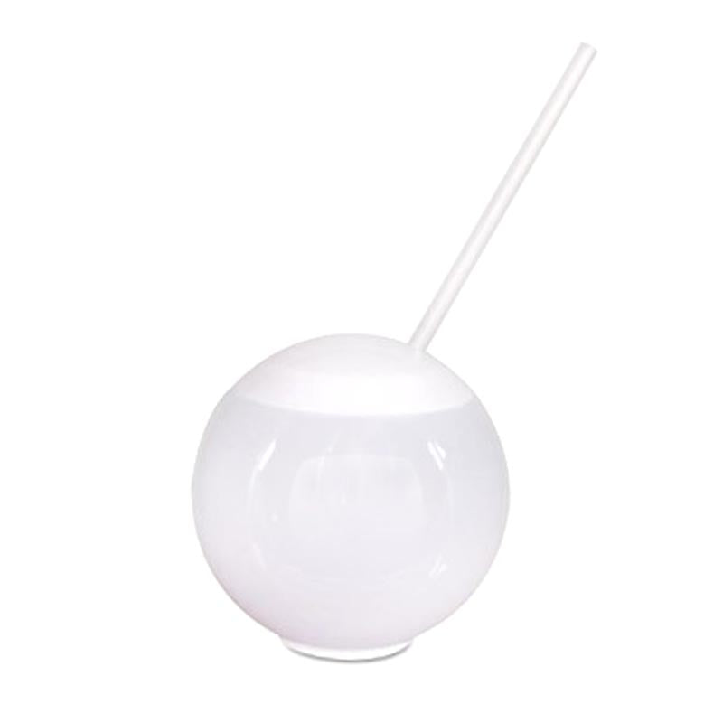 LED Tumbler Ball Cup with Straw -  20 oz