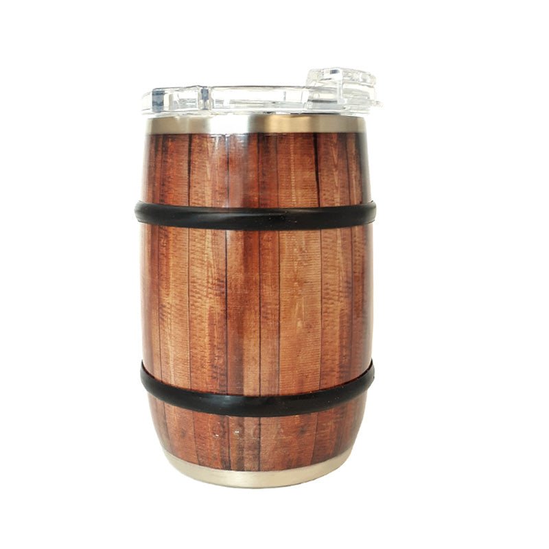 【新品】日本未発売 ORCA タンブラー 12oz(約354ml) ウイスキー樽　Oakカラー Orca Whiskey Barrel - Oak Wood Grain - 12 oz. - Bar Products — Bar