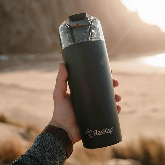 FlasKap Launches the First Tumbler Flask on Market